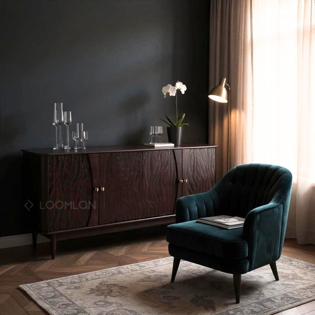 LOOMLAN Rhovira Four Doors Wood Sideboard