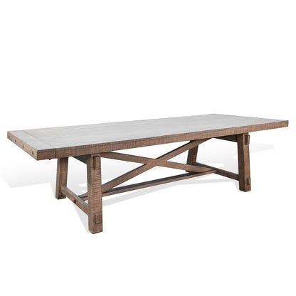 Sunny D Ashford Extendable Dining Table with Leaves