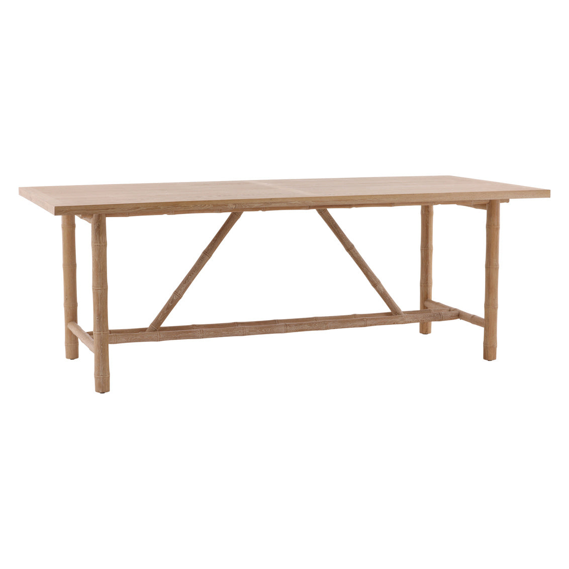 Furniture Classics Ramos Natural Wooden Rectangular Dining Table