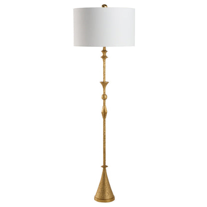 Gia Resin Gold Floor Lamp