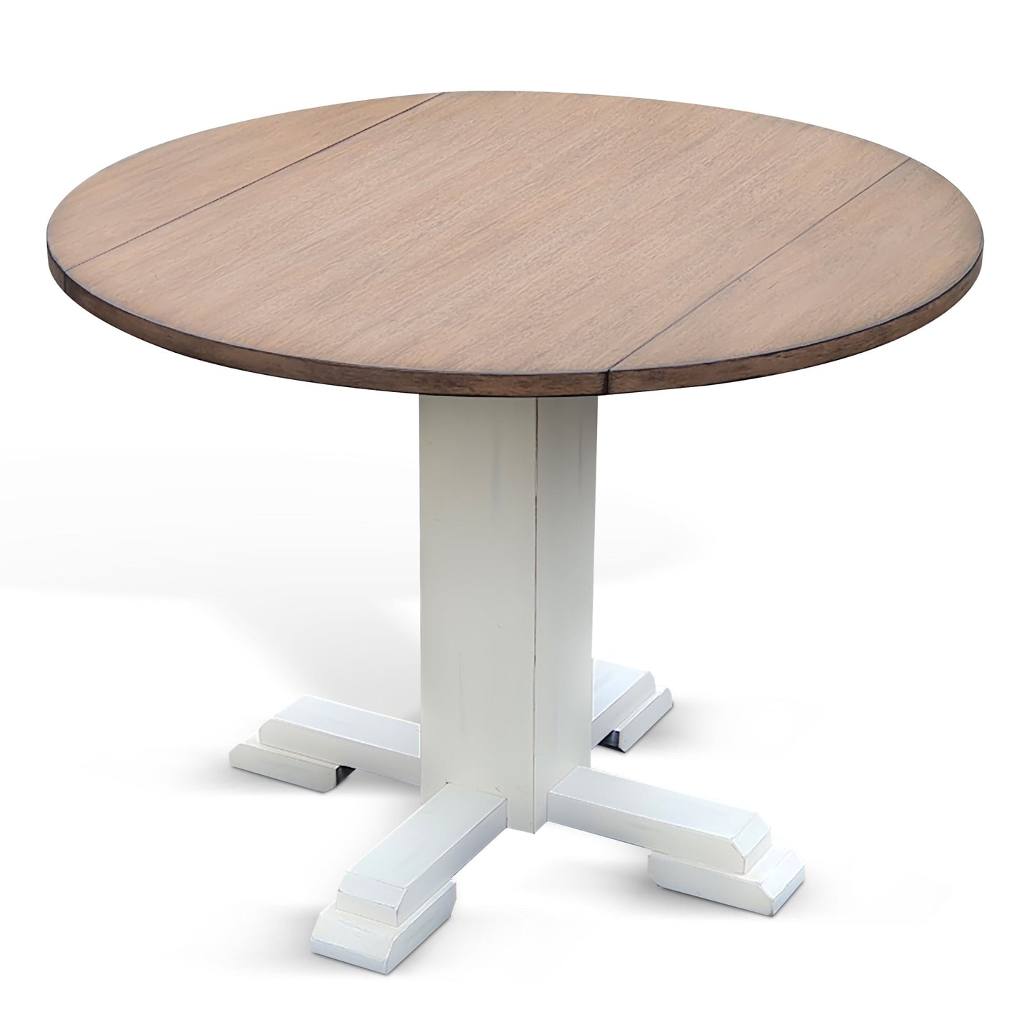 Sunny D Homestead Hills Drop Leaf Extendable Dining Table