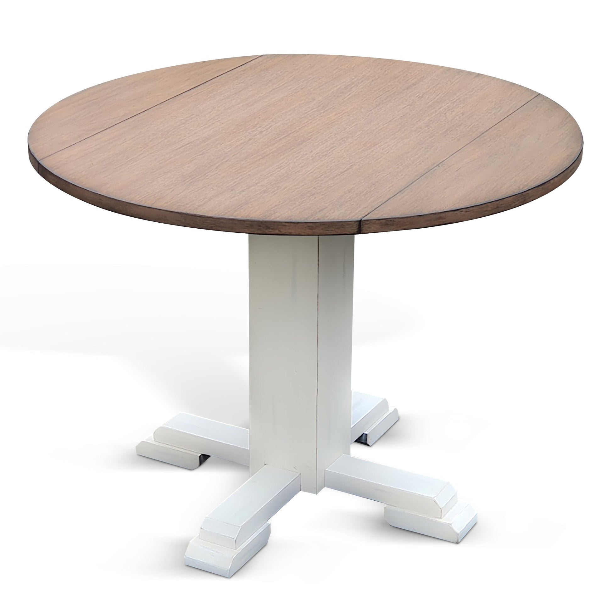 Sunny D Homestead Hills Drop Leaf Extendable Dining Table