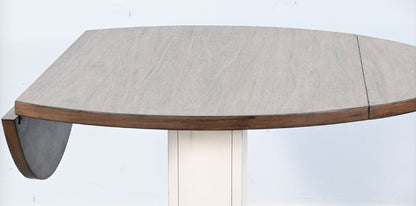 Sunny D Homestead Hills Drop Leaf Extendable Dining Table