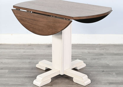Sunny D Homestead Hills Drop Leaf Extendable Dining Table