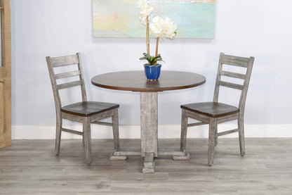 Sunny D Homestead Hills Drop Leaf Extendable Dining Table