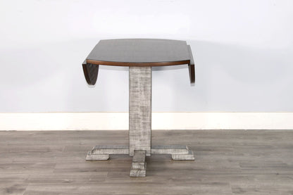 Sunny D Homestead Hills Drop Leaf Extendable Dining Table