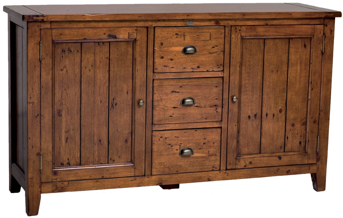 LH Home Irish Coast Three Drawers Wood Sideboard