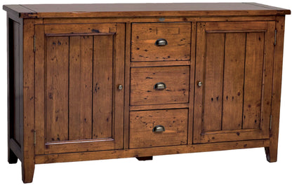 LH Home Irish Coast Three Drawers Wood Sideboard