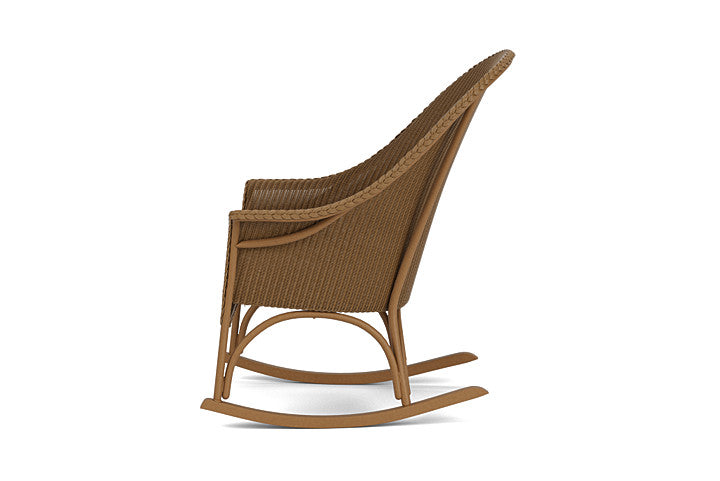 All Seasons Patio High Back Porch Rocker Padded Seat - view 8