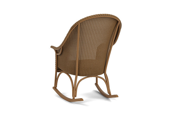 All Seasons Patio High Back Porch Rocker Padded Seat - view 9