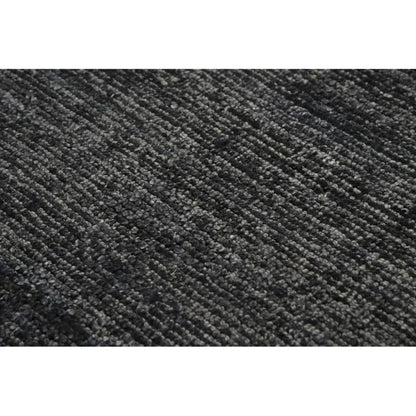 Bals Solid Charcoal Area Rugs For Living Room -- charcoal