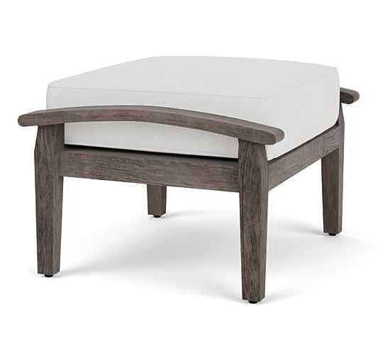 Lloyd Flanders Frontier Aluminum Outdoor Ottoman