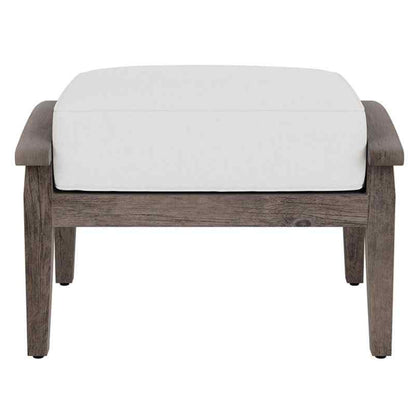 Lloyd Flanders Frontier Aluminum Outdoor Ottoman