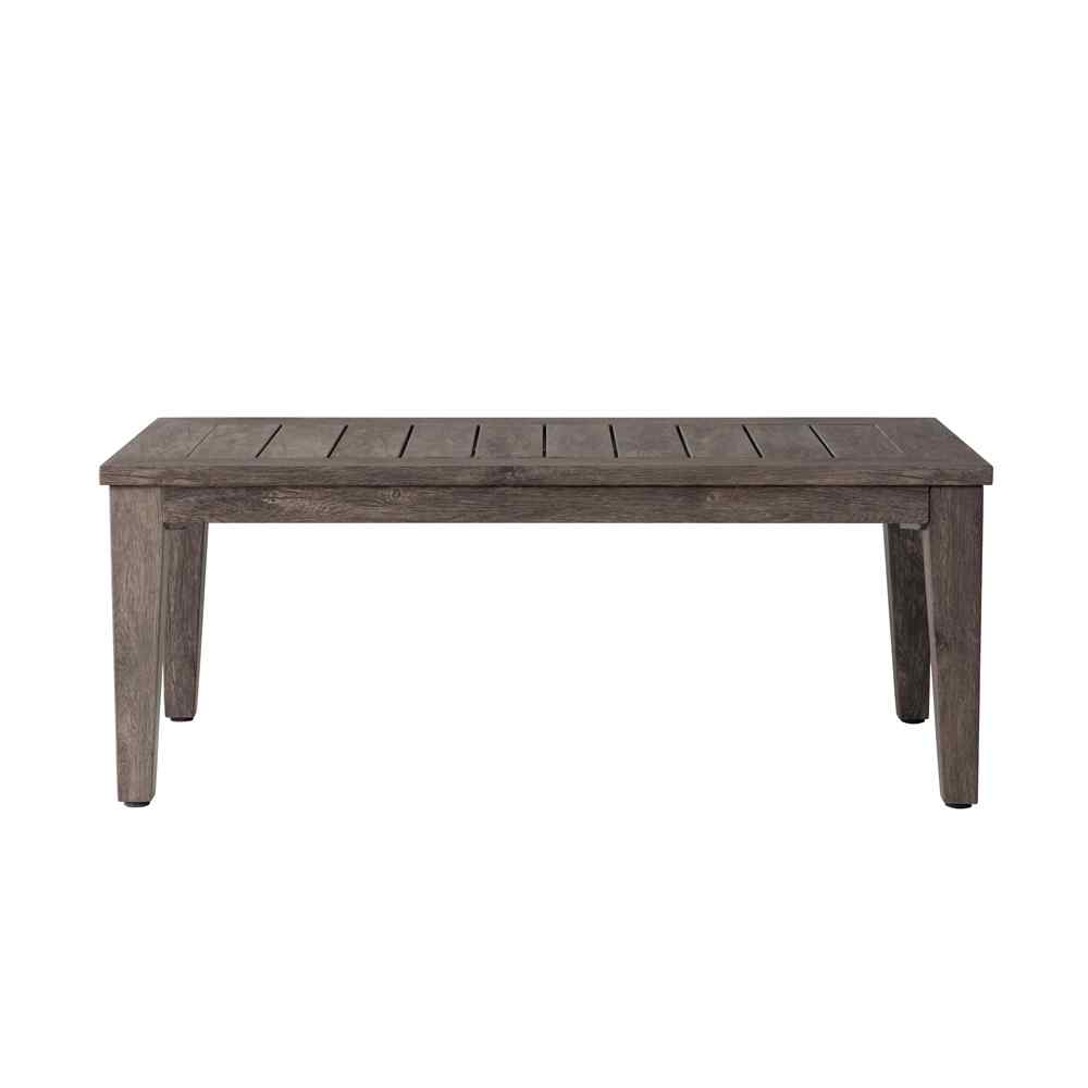 Frontier Rectangular Outdoor Cocktail Table-Outdoor Coffee Tables-Lloyd Flanders-Sideboads And Things