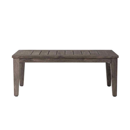 Frontier Rectangular Outdoor Cocktail Table-Outdoor Coffee Tables-Lloyd Flanders-Sideboads And Things