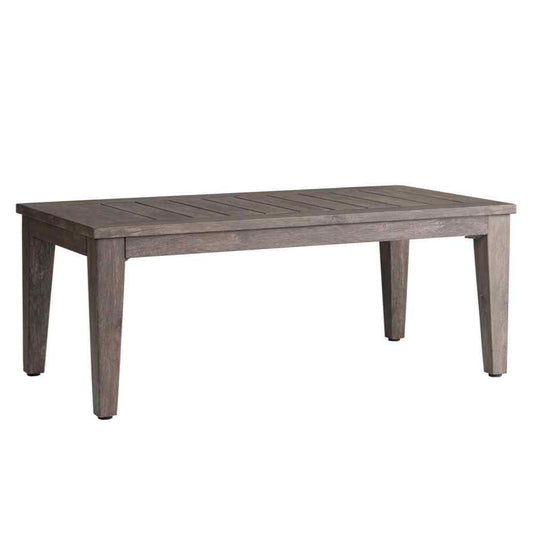 Frontier Rectangular Outdoor Cocktail Table-Outdoor Coffee Tables-Lloyd Flanders-Sideboads And Things