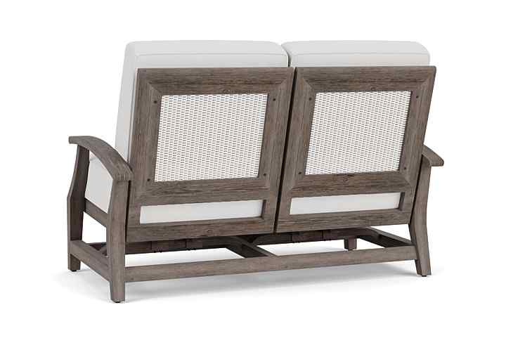 Lloyd Flanders Frontier Spring Rocker Outdoor Loveseat