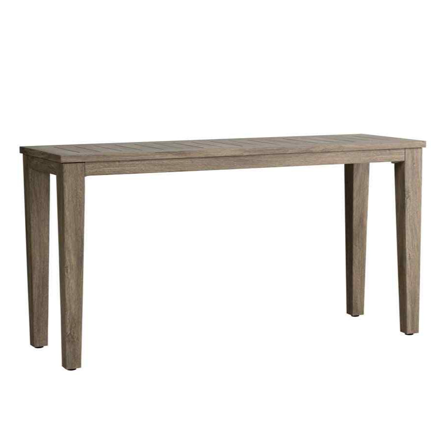Frontier Aluminum Outdoor Console Table-Outdoor Console Tables-Lloyd Flanders-Sideboads And Things