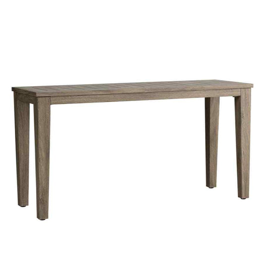 Frontier Aluminum Outdoor Console Table-Outdoor Console Tables-Lloyd Flanders-Sideboads And Things