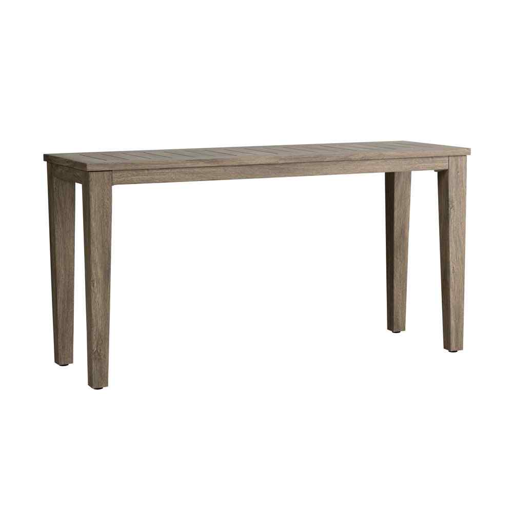 Frontier Aluminum Outdoor Console Table-Outdoor Console Tables-Lloyd Flanders-Sideboads And Things