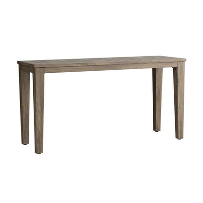 Frontier Aluminum Outdoor Console Table-Outdoor Console Tables-Lloyd Flanders-Sideboads And Things