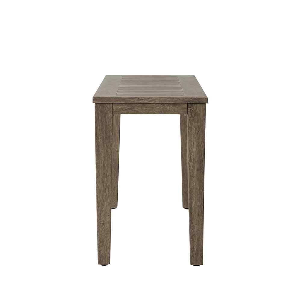 Frontier Aluminum Outdoor Console Table-Outdoor Console Tables-Lloyd Flanders-Sideboads And Things
