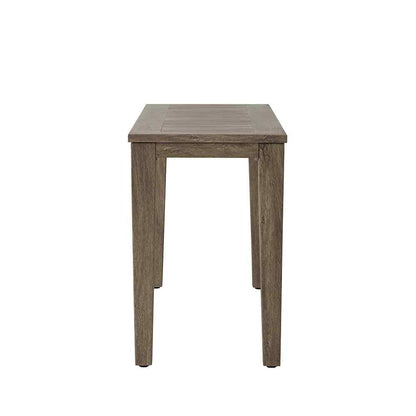 Frontier Aluminum Outdoor Console Table-Outdoor Console Tables-Lloyd Flanders-Sideboads And Things