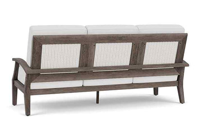 Lloyd Flanders Frontier Aluminum Outdoor Sofa
