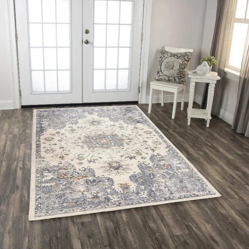 Deyn Medallion Large Area Rugs For Living Room -- view 2