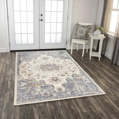 Deyn Medallion Large Area Rugs For Living Room -- view 2