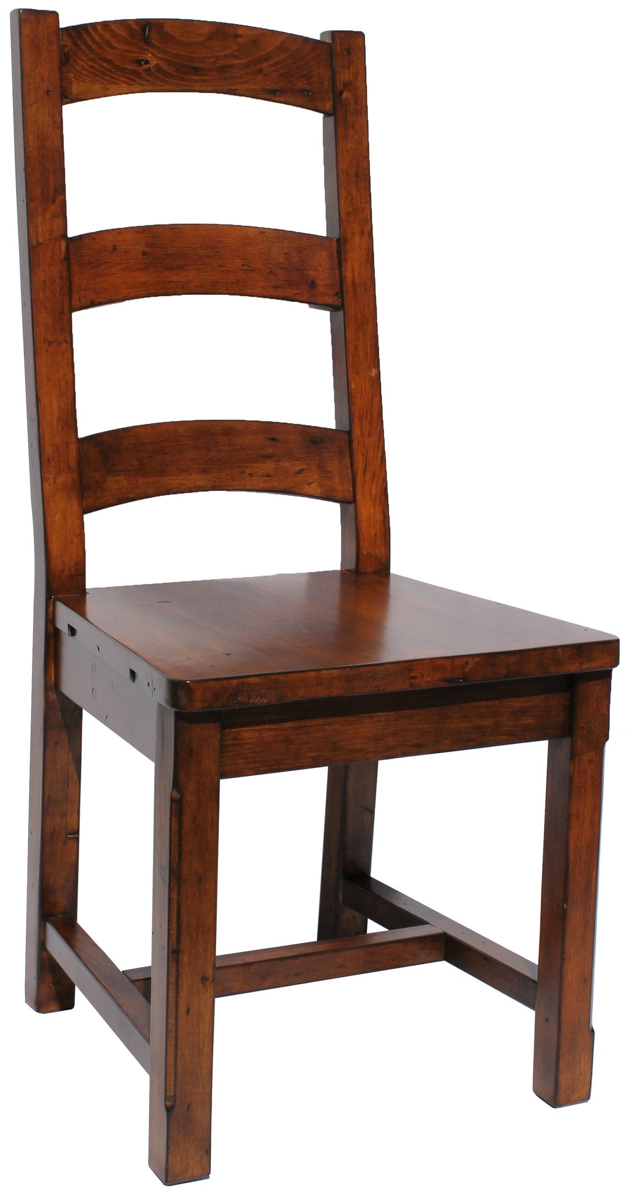 LH Home Irish Coast Ladder Back Wooden Dining Chair 2PC
