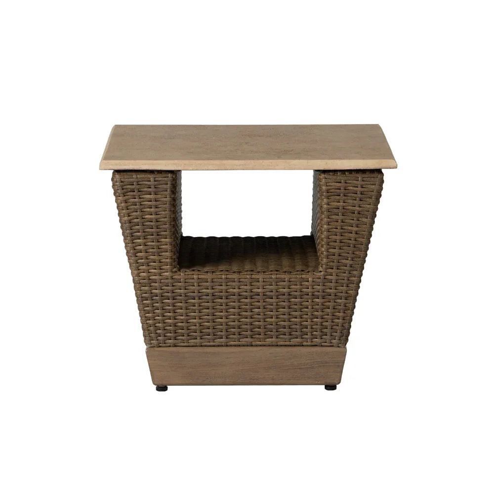 Charisma Aluminum Square Outdoor End Table