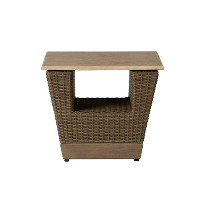 Charisma Aluminum Square Outdoor End Table