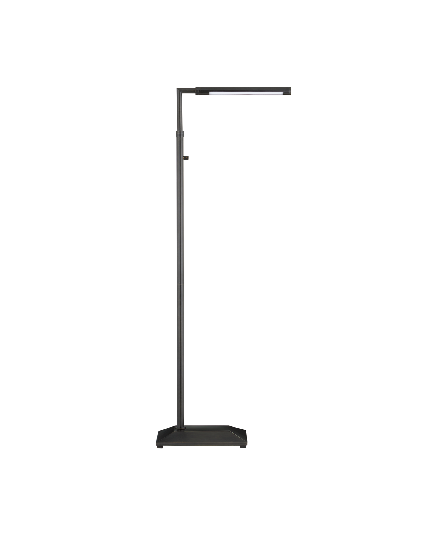 Autrand Metal and Acrylic Balck Floor Lamp