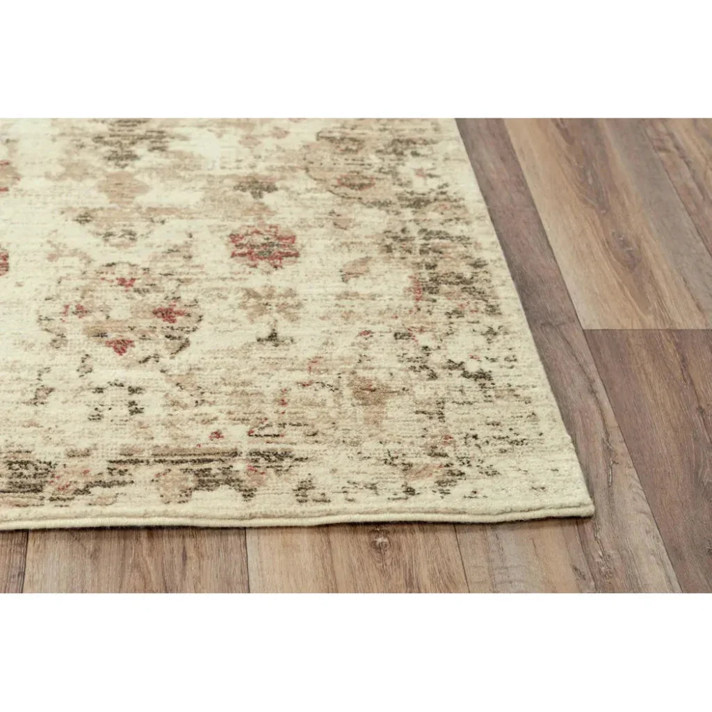 Bacs Medallion Beige Large Area Rugs For Living Room -- beige