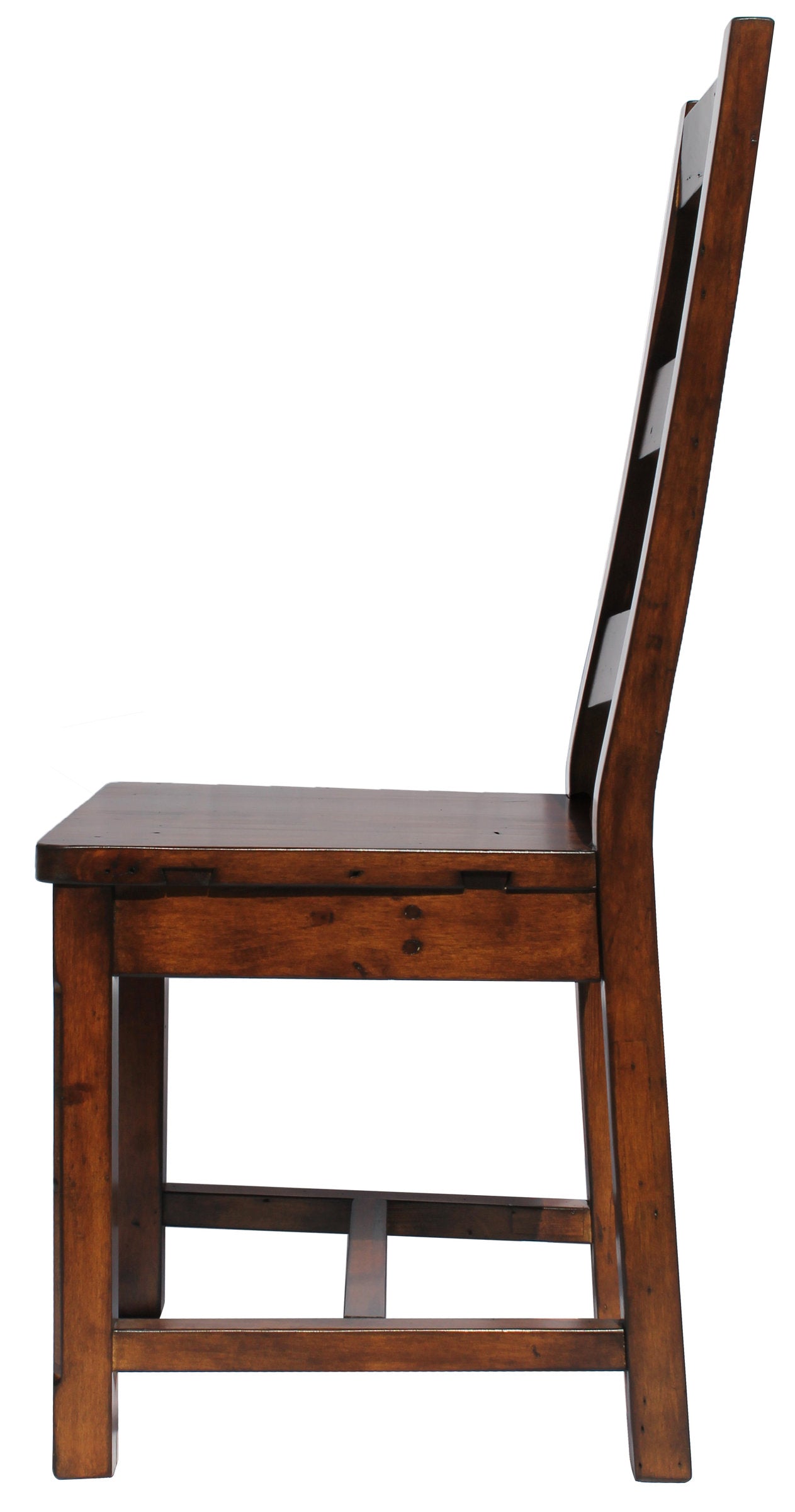 LH Home Irish Coast Ladder Back Wooden Dining Chair 2PC