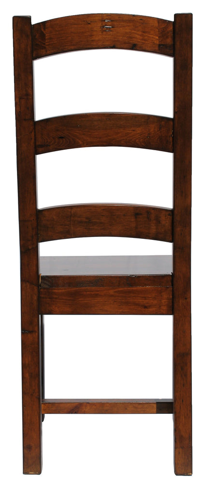 LH Home Irish Coast Ladder Back Wooden Dining Chair 2PC
