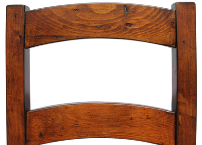 LH Home Irish Coast Ladder Back Wooden Dining Chair 2PC