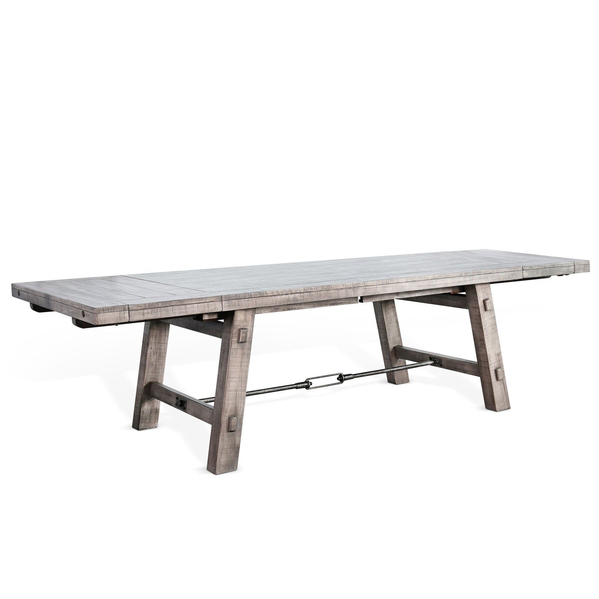 Sunny D Alpine Extendable Dining Table with Turnbuckle