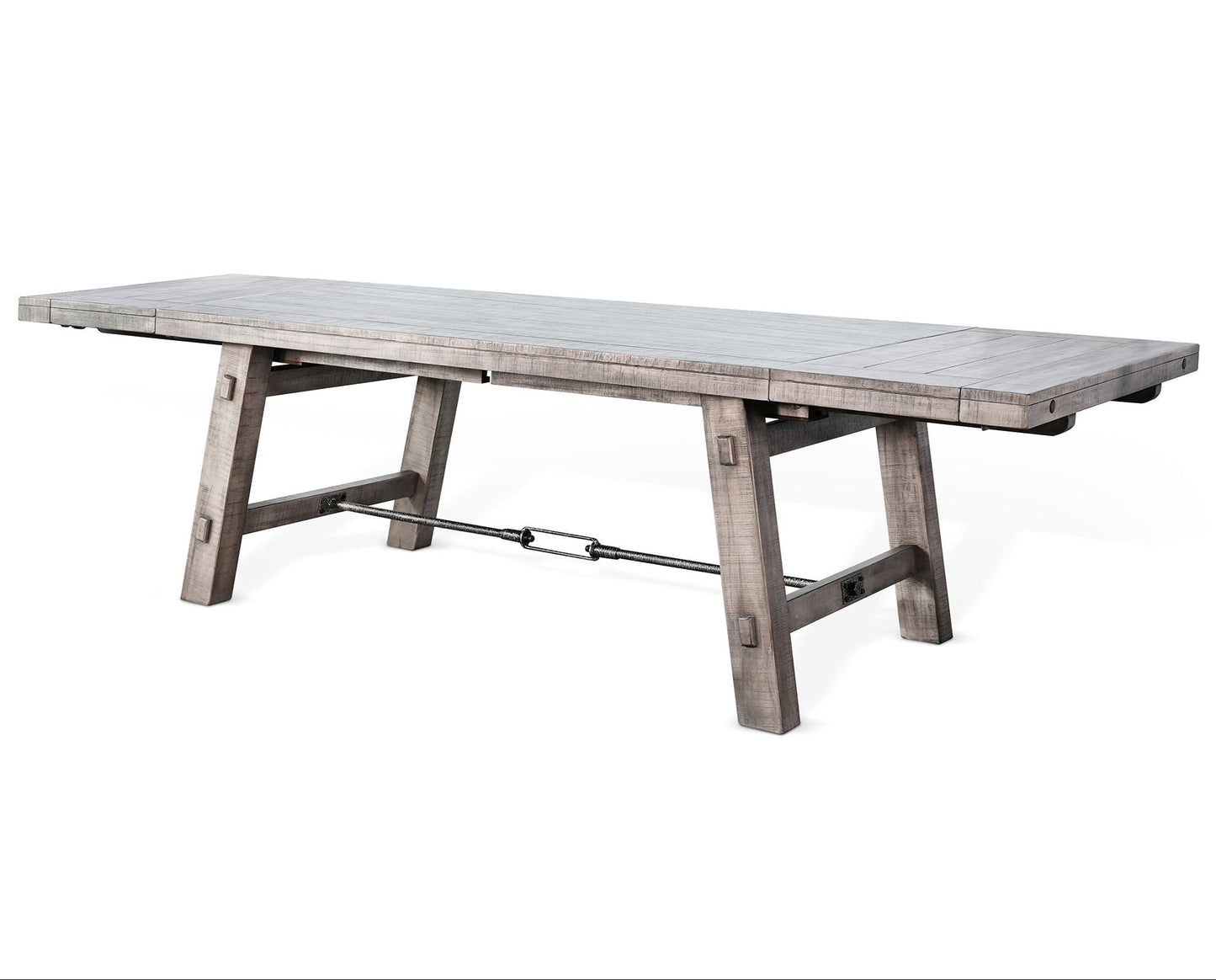 Sunny D Alpine Extendable Dining Table with Turnbuckle