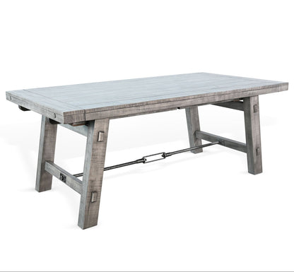 Sunny D Alpine Extendable Dining Table with Turnbuckle