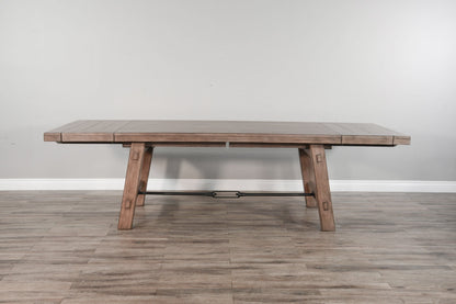 Sunny D Doe Valley Extendable Dining Table with Turnbuckle