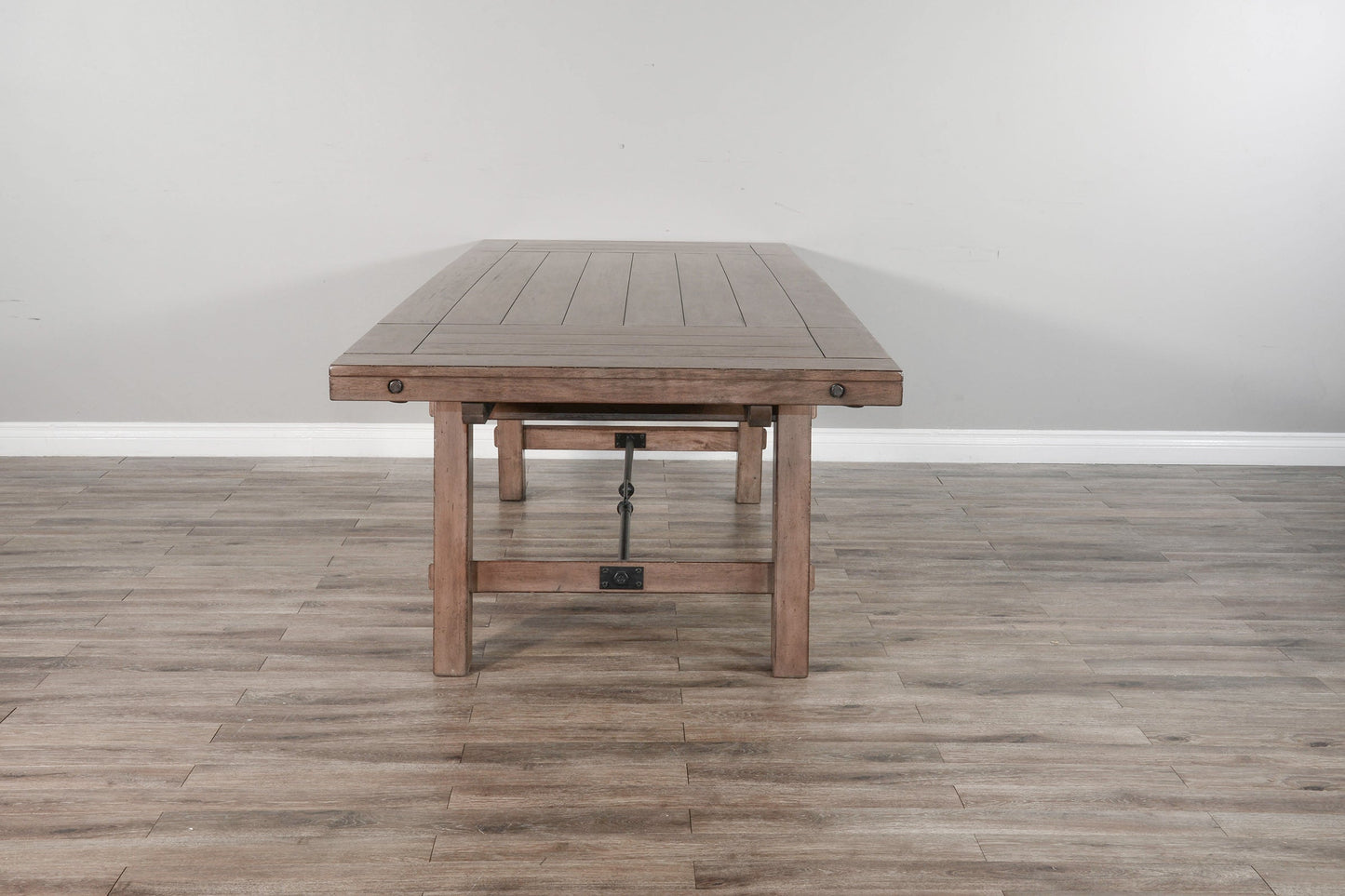 Sunny D Doe Valley Extendable Dining Table with Turnbuckle