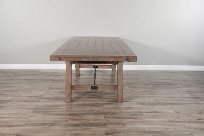 Sunny D Doe Valley Extendable Dining Table with Turnbuckle