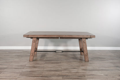 Sunny D Doe Valley Extendable Dining Table with Turnbuckle