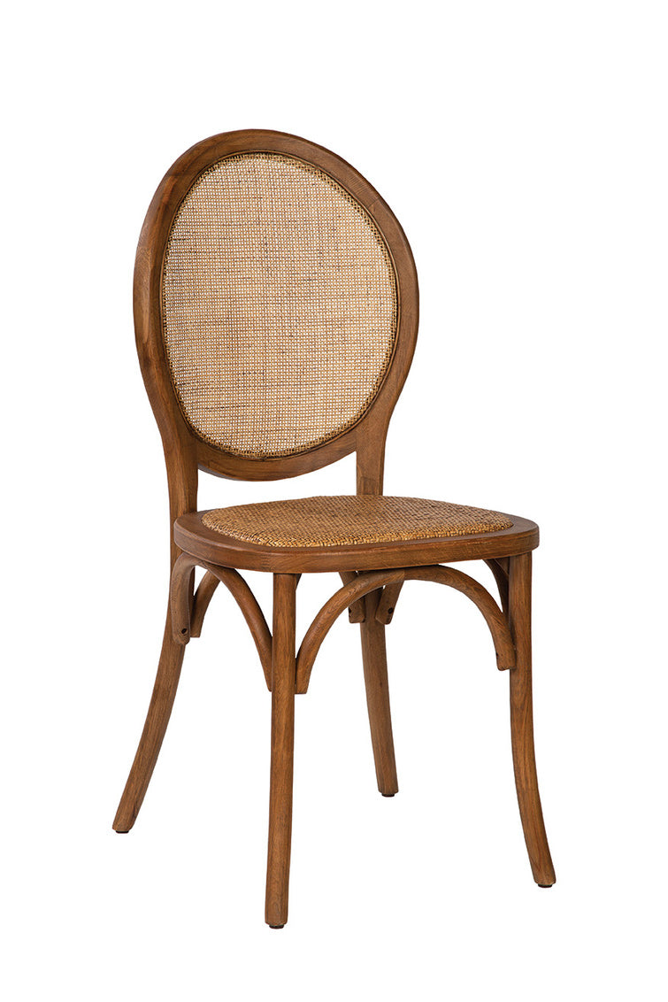 Furniture Classics Tansey Wooden Brown Side Chair 2PC