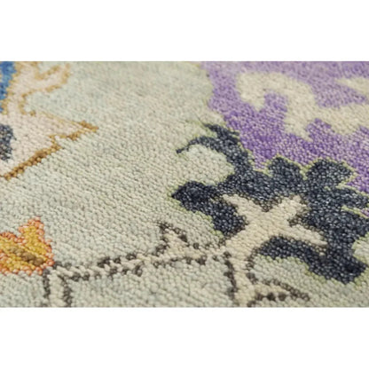 Colv Floral Gray Large Area Rugs For Living Room - LOOMLAN - LOOMLAN - Area Rugs