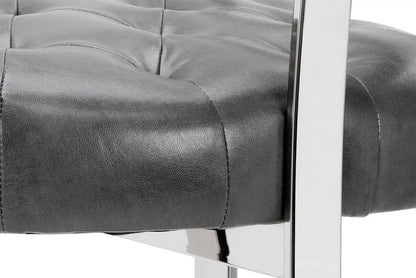 Beaumont Leather Upholstered Counter Stool