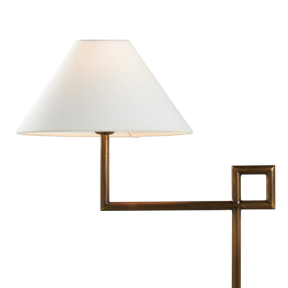 St. Dunstan Slim Profile Metal Floor Lamp