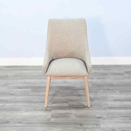 Sunny D Olivia Highback Fabric Dining Chair 2PC